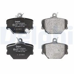 LP1465 DELPHI Комплект гальмівних колодок з 4 шт дисків