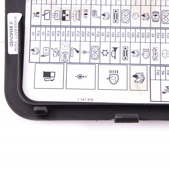Mini OE Mini Cooper One R50 Кришка Щиток Заглушка запобіжників 51437051767