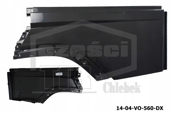 DX 14-04-VO-560-DX КОЛІСНА АРКА БІЧНА VOLVO FH S-4 ЛІВА, ПОВНА 82166367