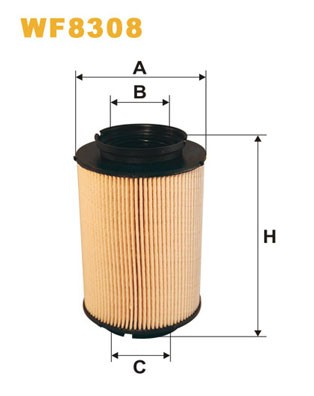 WF8308 WIX FILTERS Фільтр палива