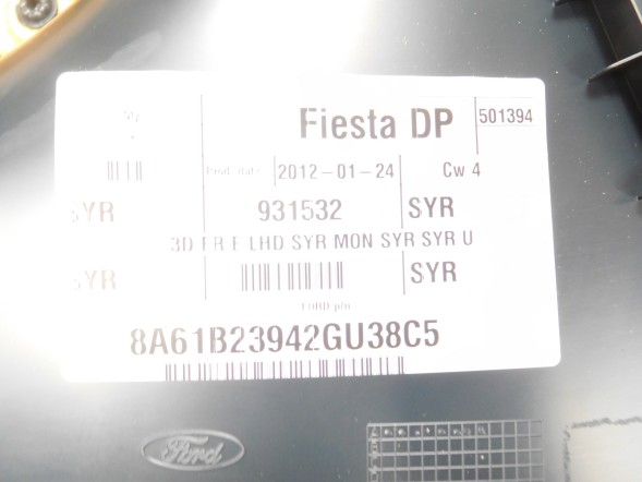 Ford OE Панель передньої правої двері Ford Fiesta MK7 OE 1753796