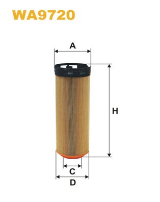 WA9720 WIX FILTERS Фільтр повітряний