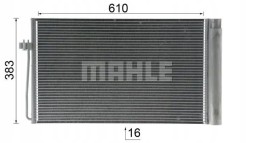 Mahle AC 345 000P Очищувач радіатора кондиціонера ac 345 000p mahle