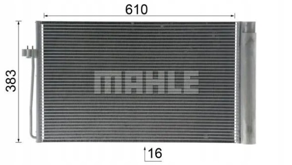Mahle AC 345 000P Очищувач радіатора кондиціонера ac 345 000p mahle