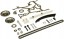 Gates CHK1004MB Комплект ланцюга грм chk1004mb gates opel