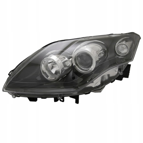 TYC 6039092E MHM TUNING Фара лампа фронт чорна tyc renault laguna iii 3 2007-2010 л