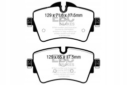 EBC DP42227R Гальмівні колодки ebc yellow stuff фронт міні f55 f56 clubman 1 f20 2 f45 x1