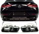 Proteile A6301 НАКІНЦІ ВИХЛОПНОЇ ТРУБИ ГЛУШНИКА MERCEDES W205 S205 C205 A205 C63 AMG CLS C257 X257
