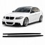 Китай progi_e90 Накладки на бічні пороги BMW E90/E91 M-PAKET Чорний глянець