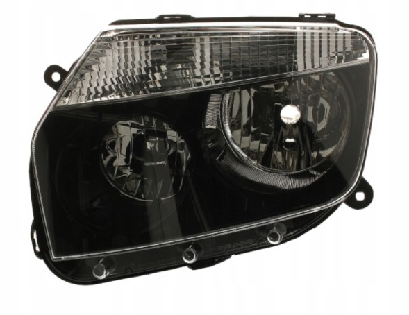 TYC 20-12478-15-2, 20-12477-15-2 Передній ліхтар TYC для Dacia Duster 2010-2018 чорний
