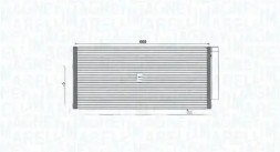 MAGNETI MARELLI 350203806000 Осушувач кондиціонера 350203806000