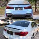Китай T-050 Карбонова Накладка на Кришку Багажника BMW G30 / F90 M4 Style 2017–2023