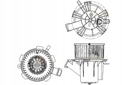 Hella 8EW 351 040-641 HEL/BOX Hella вентилятор повітродувки smart fortwo cabrio ele + набір водія #32