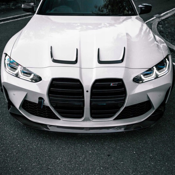 Китай 640262457 НАКЛАДКИ НА MASKE ВПУСКИ BMW M3 M4 G80 G81 G82 G83 CARBON M Пакет Карбон