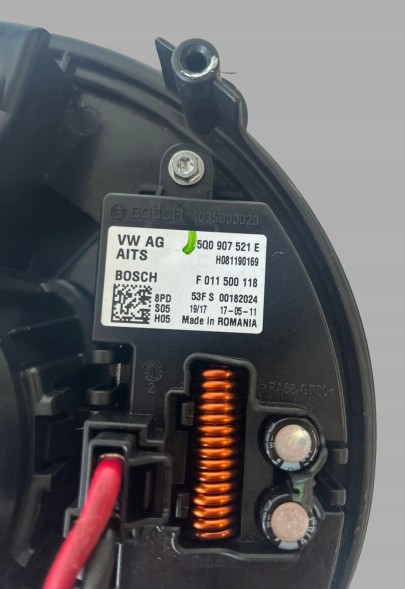 Volkswagen OE 5QD819021D 5Q0907521E Вентилятор повітродувки vw 5qd819021d