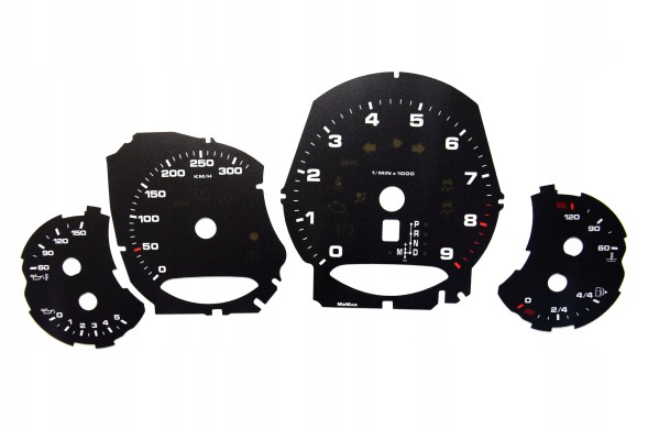 Moman 0089688085967 Заміна спідометра Porsche 911 991, миль/год, км/год
