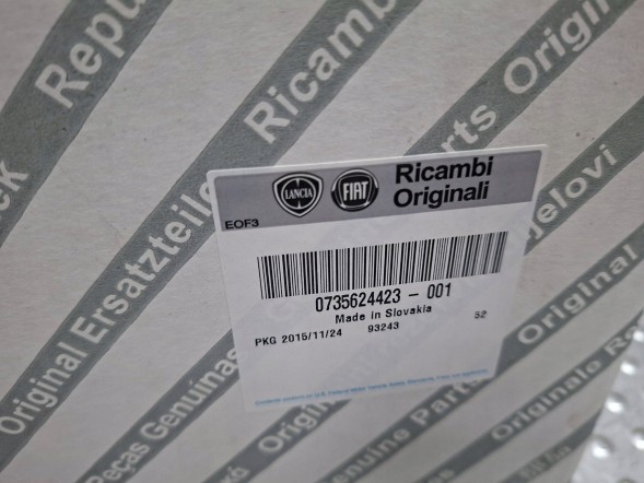 Fiat OE S26340048 ЛІЧИЛЬНИК 735624423 FIAT 500 БЕНЗИН 2007-