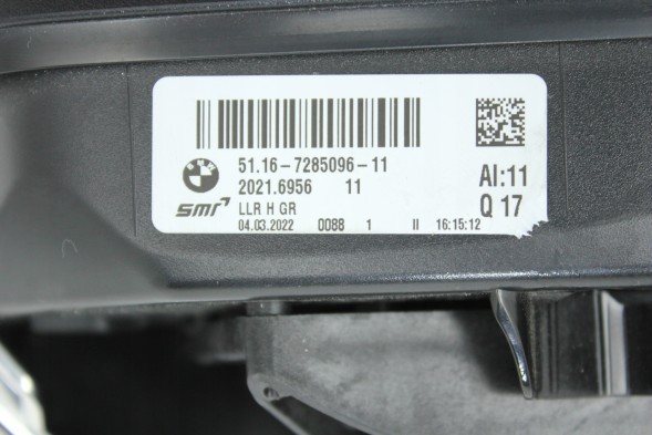 BMW OE 7285096 -11 OE ДЗЕРКАЛО ПРАВЕ 6PIN EUR BMW F32 F33 F36