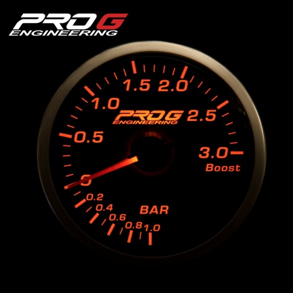 Китай PRG-25026 Pro G RS Індикатор тиску наддуву 3 BAR 60 мм