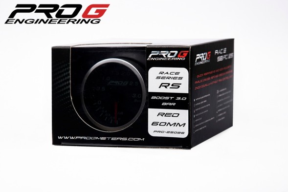 Китай PRG-25026 Pro G RS Індикатор тиску наддуву 3 BAR 60 мм