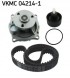 SKF VKMC 04214-1 Комплект грм + водяний насос vkmc 04214-1 skf