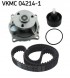 SKF VKMC 04214-1 Комплект грм + водяний насос vkmc 04214-1 skf