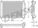 Denso DRM23101 Об'єднана радіаторна решітка двигуна з осушувачем
