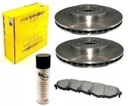 ATM Mikoda ALL8381 Колодки на диски FORD MONDEO MK III 2000-2007 JAGUAR X-TYPE ПЕРЕДНИЙ КОМПЛЕКТ