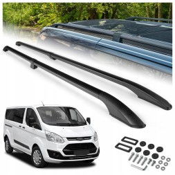 CHROMEMASTER OM-RR-D0030LB-001 Багажник на дах рейлінги для FORD TOURNEO CUSTOM 2012-2023 LONG | ДОВГИЙ