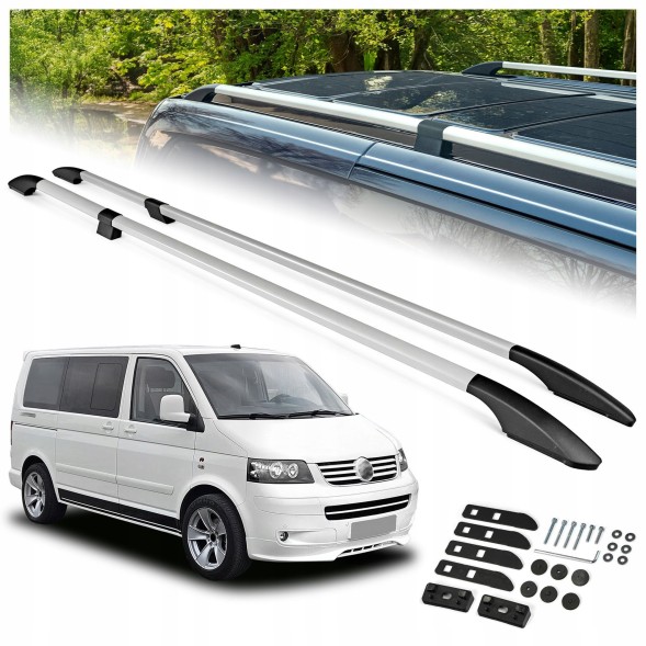 CHROMEMASTER OM-RR-D0037-002 Багажник на дах (рейлінги) для VW MULTIVAN V T5 2003-2015 SHORT | КОРОТКИЙ
