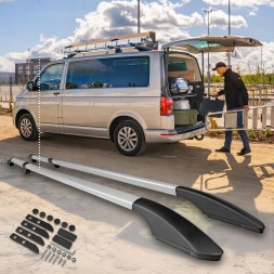 CHROMEMASTER OM-RR-D0037-002 Багажник на дах (рейлінги) для VW MULTIVAN V T5 2003-2015 SHORT | КОРОТКИЙ