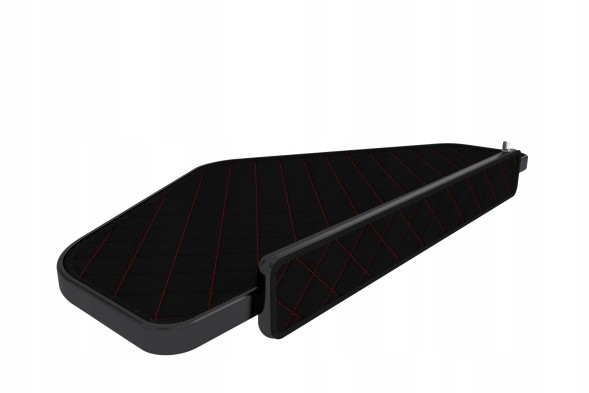 F-CORE FT44 BLACK/RED Полиця для приладової панелі TIR RENAULT T 01.14- Центральна світлодіодна панель 24V скай