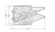 Denso DER09100 Denso der09100 вентилятор охолодження fiat doblo