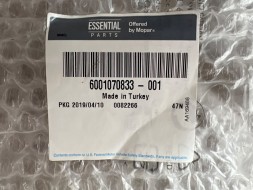 Fiat OE 6001070833, DWP545205OE Ковпаки комплект ковпаків 15" Fiat Doblo 6001070833 Нові оригінальні