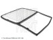 ADD62227 BLUE PRINT Повітряний фільтр