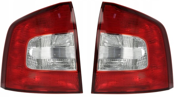 Depo 665-1917L-UE+665-1917R-UE Skoda Octavia II Kombi 08-13 задні ліхтарі лівий + правий