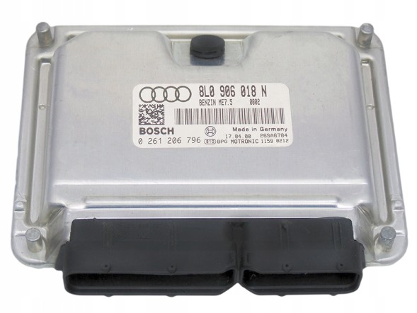 OE 8L0 906 018 N 0 261 206 796 КОМП'ЮТЕР ECU AUDI S3 1.8 T 8L0906018N 0261206796