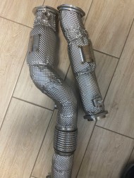 Китай 534543 Даунпайп MgMotorsport для BMW з каталізатором, сталь 304