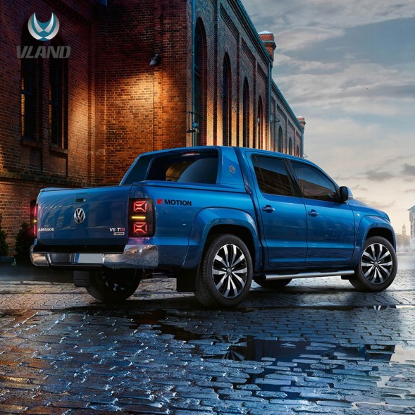 VLAND FPLDVWAMU4 Світлодіодні задні лампи Full LED VW Amarok 2009-2022 динамічні smoke