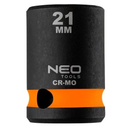 12 221 NEO TOOLS Головка ударна 1 2 21 x 38 мм Cr Mo