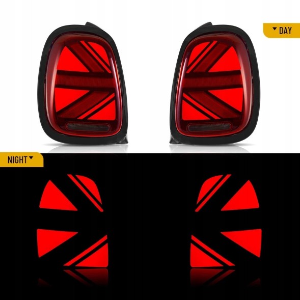 VLAND 51B191-2 mhm Задні ліхтарі Vland Full Led Neon Tuning Mini Cooper f55 f56 f57 2014-17