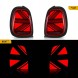 VLAND 51B191-2 mhm Задні ліхтарі Vland Full Led Neon Tuning Mini Cooper f55 f56 f57 2014-17
