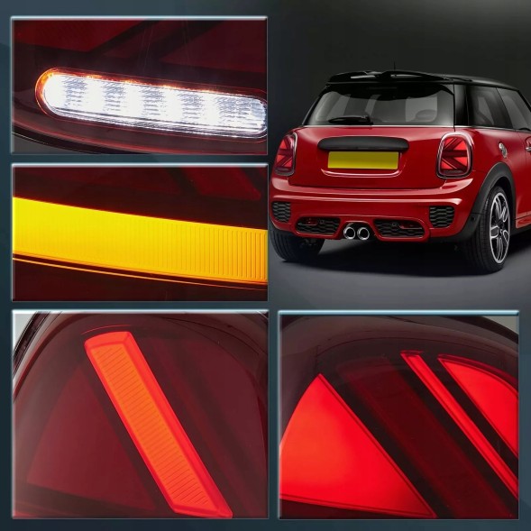 VLAND 51B191-2 mhm Задні ліхтарі Vland Full Led Neon Tuning Mini Cooper f55 f56 f57 2014-17