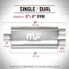 Magnaflow Глушник MagnaFlow 5x8 3"/2.5" 76мм / 63мм нержавіюча сталь 12288