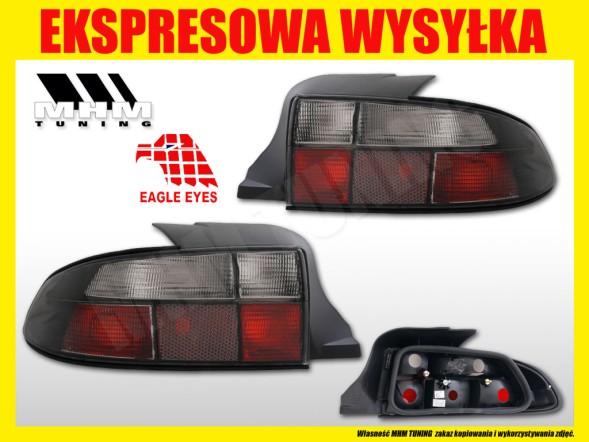 Eagle Eyes LTBM47 mhm Фари задні комплект L+R Тюнінг Black Smoke Чорні Bmw Z3 Roadster Cabrio