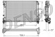 Denso DRM09163 Denso радіатор охолодження двигуна fiat
