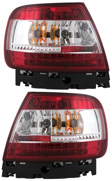 Junyan 132491ME LDAU25 MHM Лампи тиль ne kpl Світлодіоди Led Тюнінг Clear Red Audi A4 b5 8d Седан 1994-2001