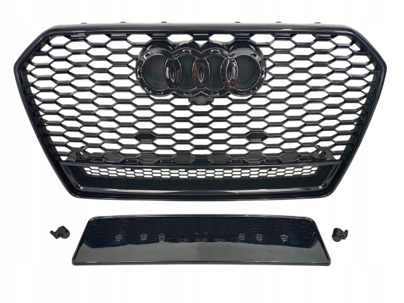 PA 4G0853651AE PLASTER MIODU QUATTRO РЕШІТКА РАДІАТОРА AUDI A6 C7 LIFT СТИЛЬ RS6 2014-2018, СОТОВА, QUATTRO