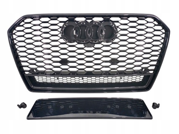 PA 4G0853651AE PLASTER MIODU QUATTRO РЕШІТКА РАДІАТОРА AUDI A6 C7 LIFT СТИЛЬ RS6 2014-2018, СОТОВА, QUATTRO