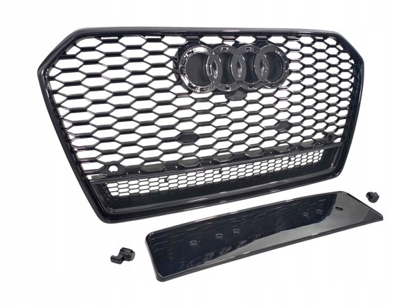 PA 4G0853651AE PLASTER MIODU QUATTRO РЕШІТКА РАДІАТОРА AUDI A6 C7 LIFT СТИЛЬ RS6 2014-2018, СОТОВА, QUATTRO
